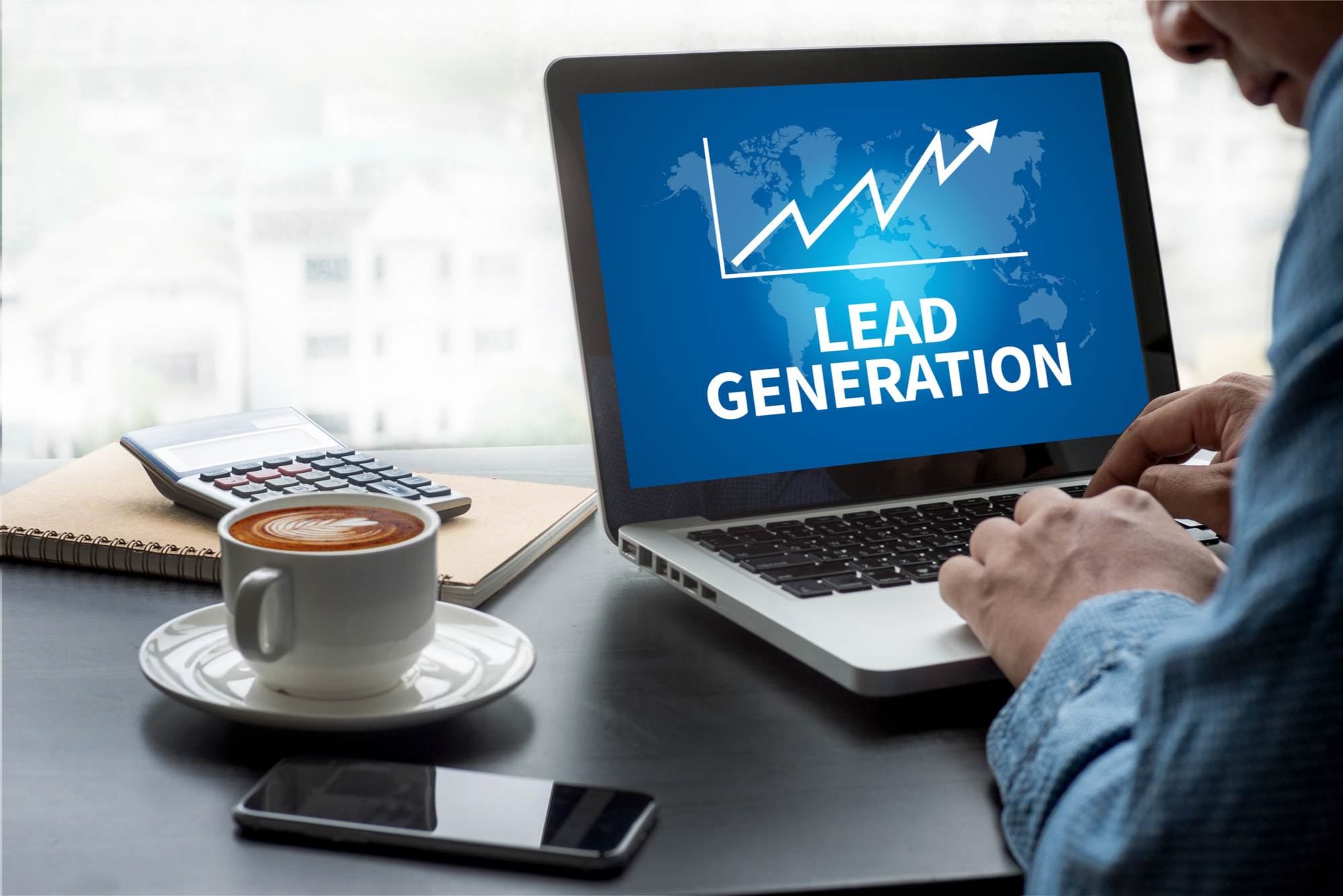 real estate website lead generation